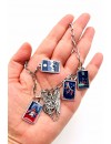 Melek Tarot Pentegram Charm Kolye